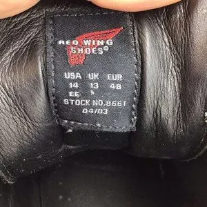 Red Wing Shoes | Shoes | Red Wing Mens Size 4 Ee 8661 Black  display picture 3